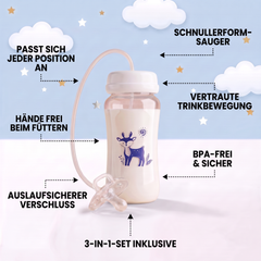 Nuvoo 3-in-1 Babyflasche